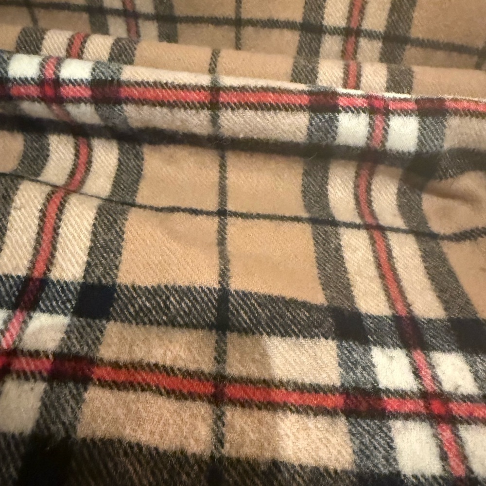 Johnstons Of Elgin Lambswool Checkered Scarf - Picture 5 of 7